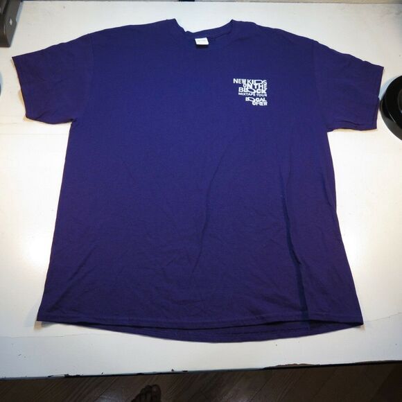 NEW KIDS ON THE BLOCK NKOTB LOCAL CREW MIXTAPE CONCERT TOUR T SHIRT Mens XL - Picture 2 of 2